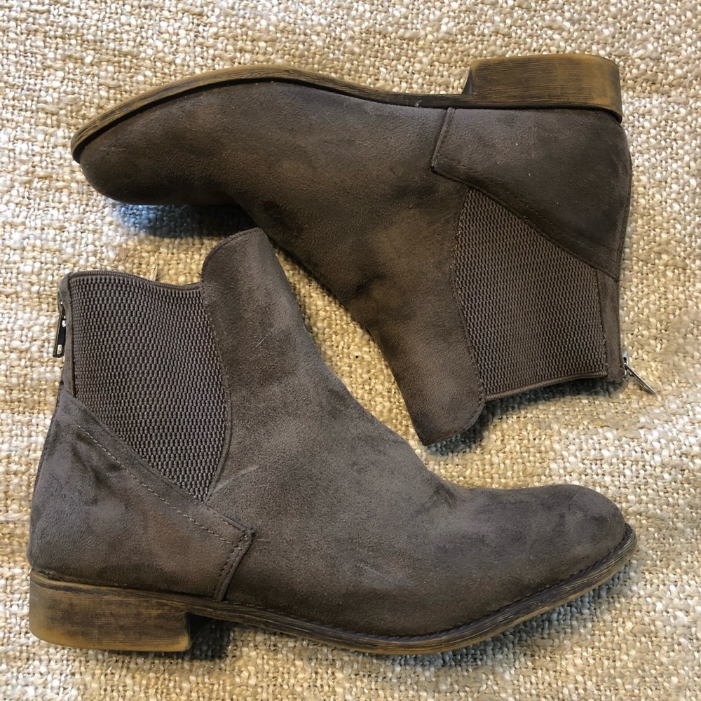 Lane Bryant Sueded Booties